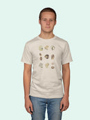 Antique Coastal Chart I. T-shirt -Vision Studio Designs