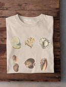 Antique Coastal Chart I. T-shirt -Vision Studio Designs