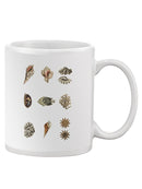 Antique Coastal Chart. Ii. Mug -Vision Studio Designs