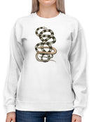 Antique Snakes I. Sweatshirt -Vision Studio Designs