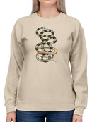 Antique Snakes I. Sweatshirt -Vision Studio Designs
