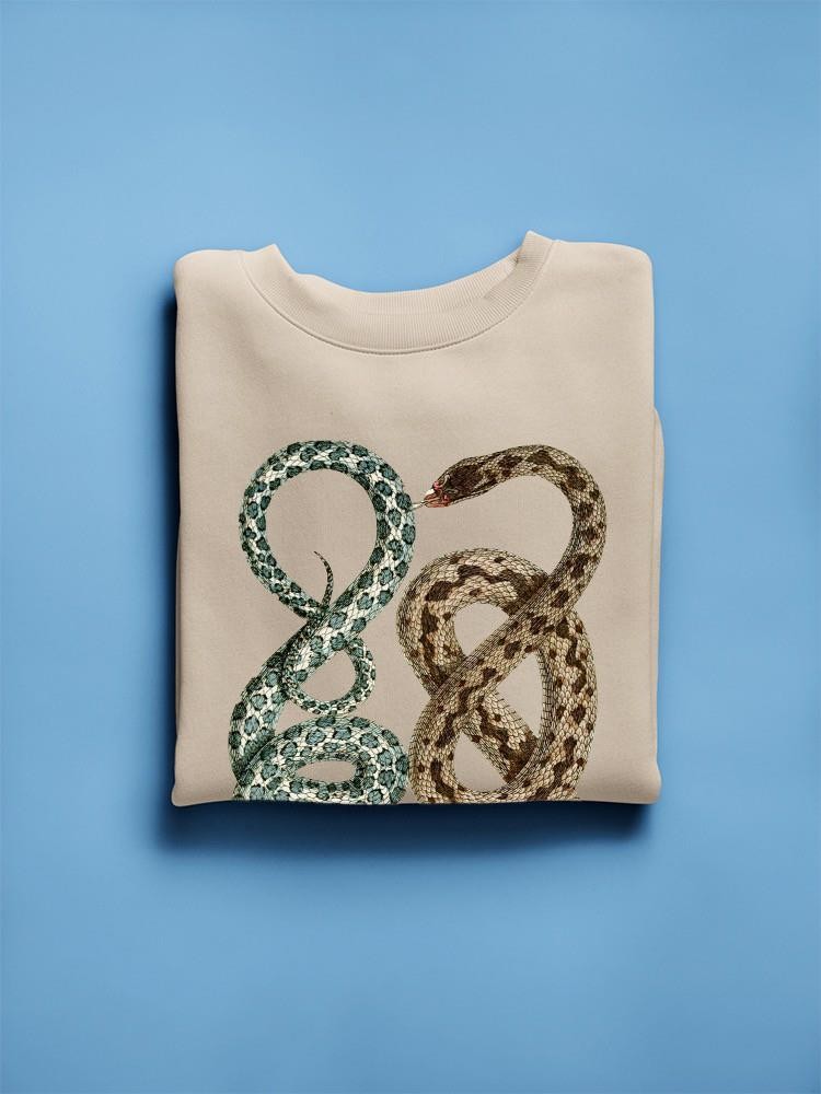 Antique Snakes Iv. Sweatshirt -Vision Studio Designs