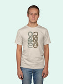 Antique Snakes Iv. T-shirt -Vision Studio Designs