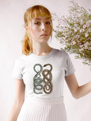 Antique Snakes Iv. T-shirt -Vision Studio Designs