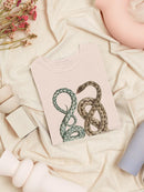 Antique Snakes Iv. T-shirt -Vision Studio Designs