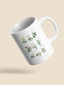 Soft Botanical. Chart Mug -Vision Studio Designs