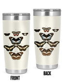 Vintage Butterflies Ii Tumbler -Vision Studio Designs