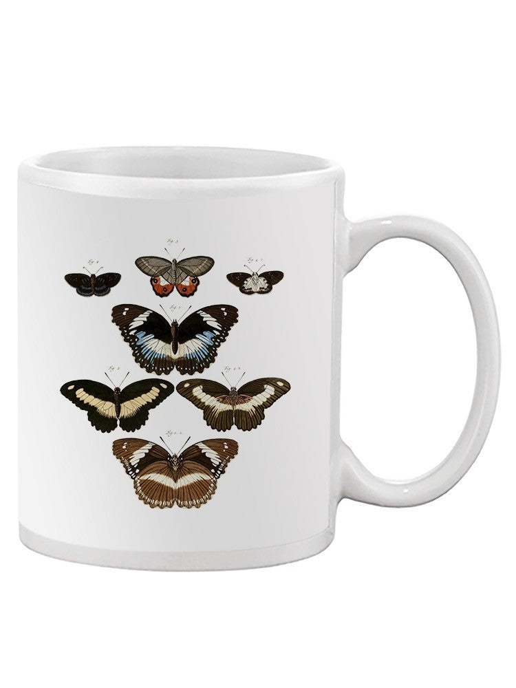 Vintage Butterflies Ii Mug -Vision Studio Designs