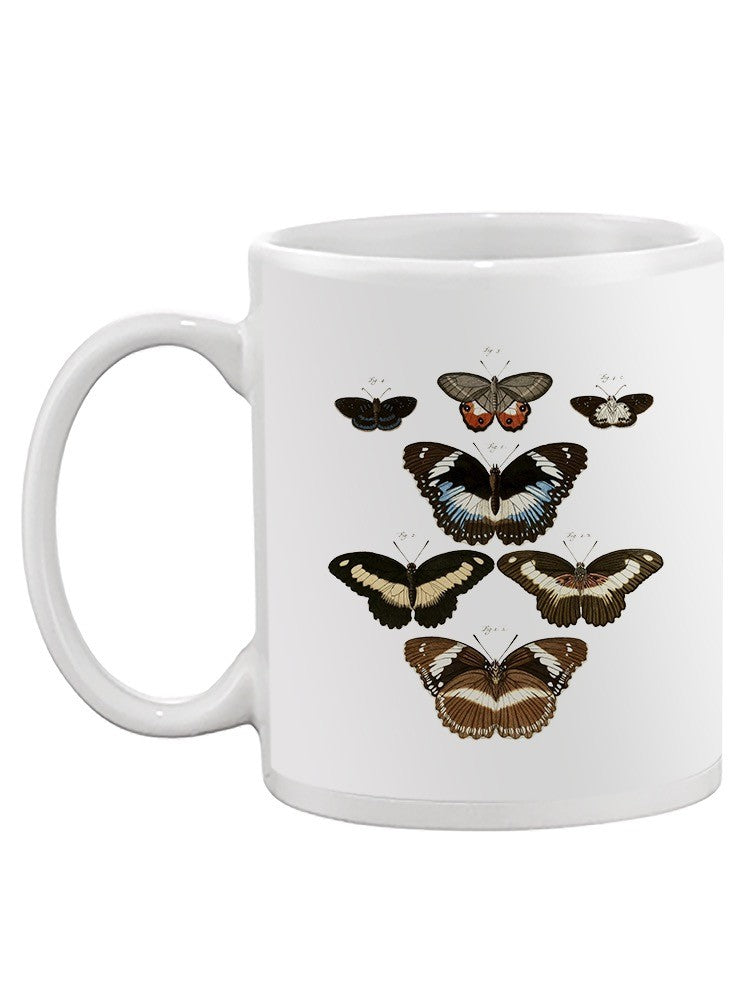 Vintage Butterflies Ii Mug -Vision Studio Designs