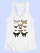 Vintage Butterflies Iii T-shirt -Vision Studio Designs