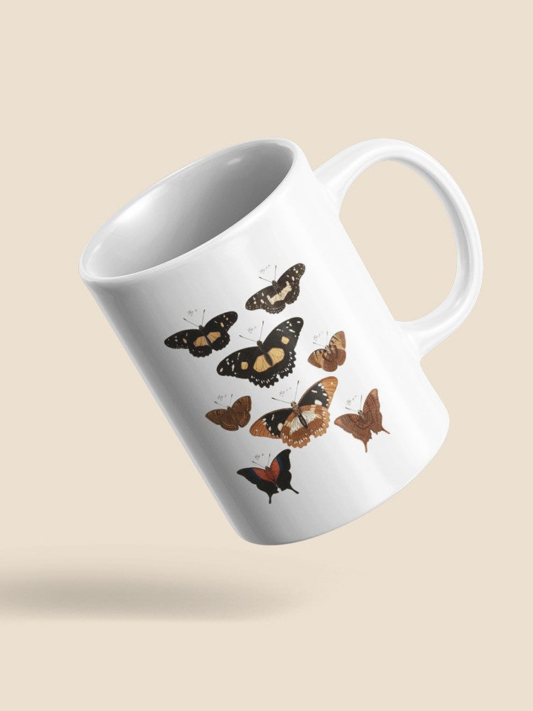 Vintage Butterflies V. Mug -Vision Studio Designs