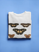 Vintage Butterflies V Sweatshirt -Vision Studio Designs