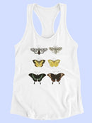 Vintage Butterflies Vi T-shirt -Vision Studio Designs