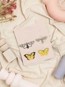 Vintage Butterflies Vi T-shirt -Vision Studio Designs