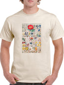 Floral Chart. T-shirt -Vision Studio Designs