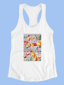 Fruit Charts Racerback Tank -Vision Studio Designs