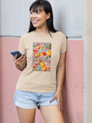 Fruit Chart. T-shirt -Vision Studio Designs