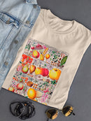 Fruit Chart. T-shirt -Vision Studio Designs