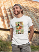 Palm Tree Chart. T-shirt -Vision Studio Designs