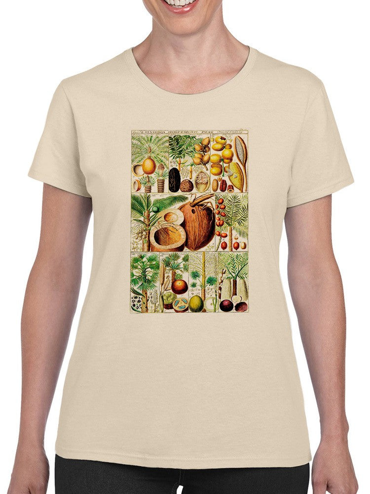 Palm Tree Chart. T-shirt -Vision Studio Designs