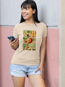 Palm Tree Chart. T-shirt -Vision Studio Designs