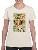 Palm Tree Chart. T-shirt -Vision Studio Designs