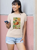 Palm Tree Chart. T-shirt -Vision Studio Designs