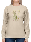 Antique Botanical Sketch I. Sweatshirt -Vision Studio Designs