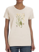 Antique Botanical Sketch I. T-shirt -Vision Studio Designs