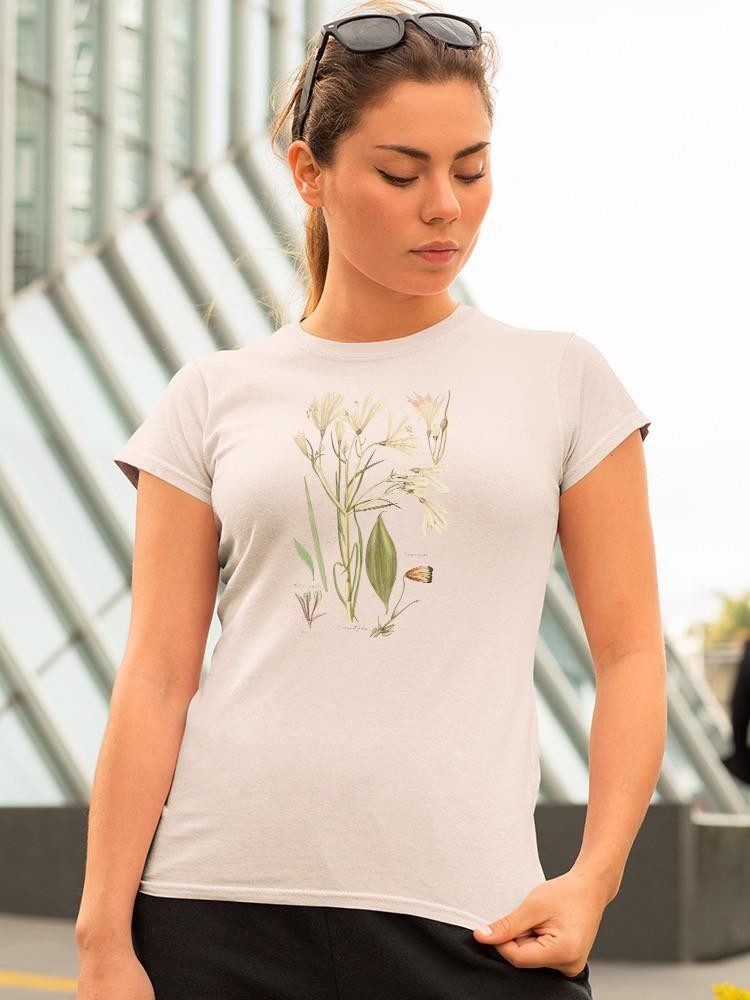 Antique Botanical Sketch I. T-shirt -Vision Studio Designs