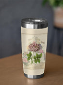 Vintage Rose Bookplate Tumbler -Vision Studio Designs