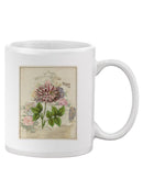 Vintage Rose Bookplate Mug -Vision Studio Designs