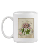 Vintage Rose Bookplate Mug -Vision Studio Designs