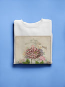 Vintage Rose Bookplate. Sweatshirt -Vision Studio Designs