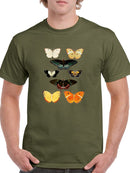 Butterflies Displayed. Iii T-shirt -Vision Studio Designs