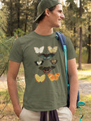 Butterflies Displayed. Iii T-shirt -Vision Studio Designs