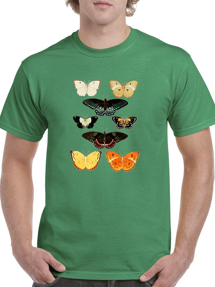 Butterflies Displayed. Iii T-shirt -Vision Studio Designs