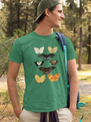 Butterflies Displayed. Iii T-shirt -Vision Studio Designs