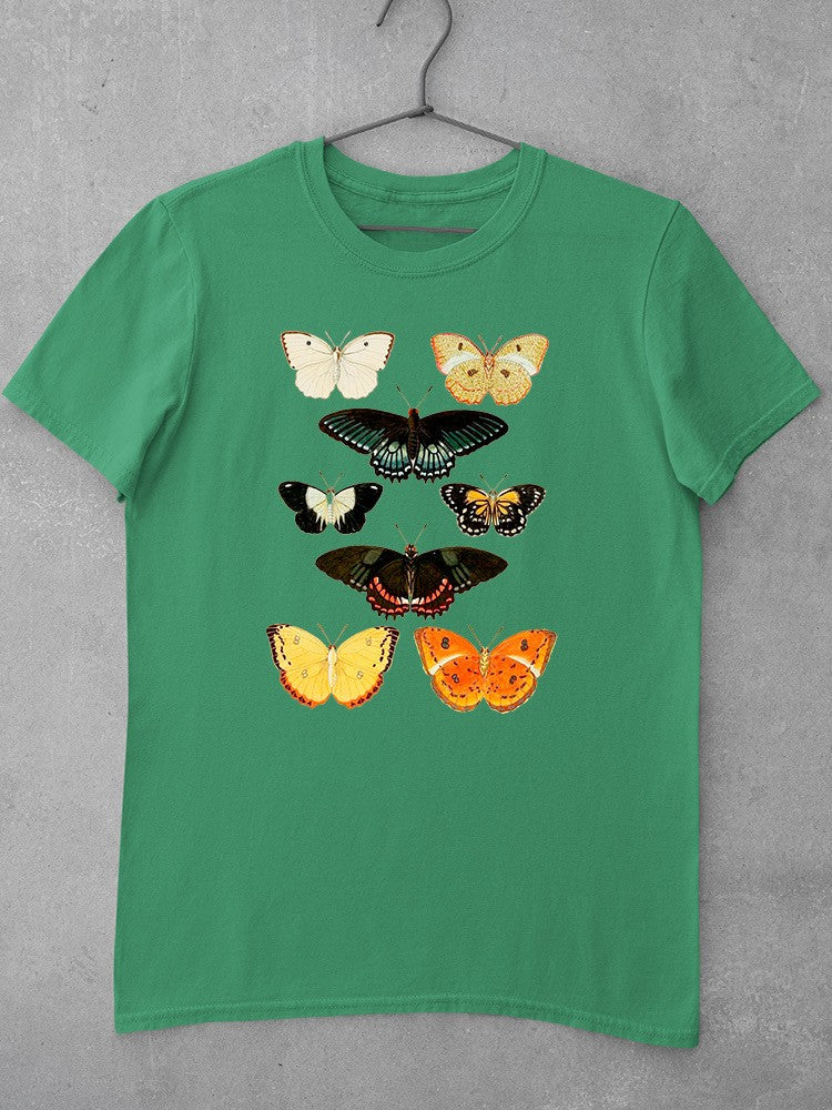 Butterflies Displayed. Iii T-shirt -Vision Studio Designs