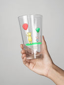 Pooh Bear W Balloons Pint Glass -SmartPrintsInk Designs