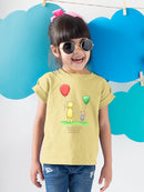 Pooh Bear W Balloons T-shirt -SmartPrintsInk Designs