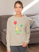 Pooh Bear W Balloons Hoodie or Sweatshirt -SmartPrintsInk Designs