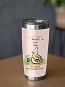 Pooh Bear And Bumblebees Tumbler -SmartPrintsInk Designs