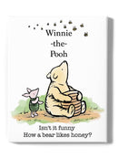 Pooh Bear And Bumblebees Wall Art -SmartPrintsInk Designs