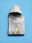 Pooh Bear And Bumblebees Hoodie or Sweatshirt -SmartPrintsInk Designs