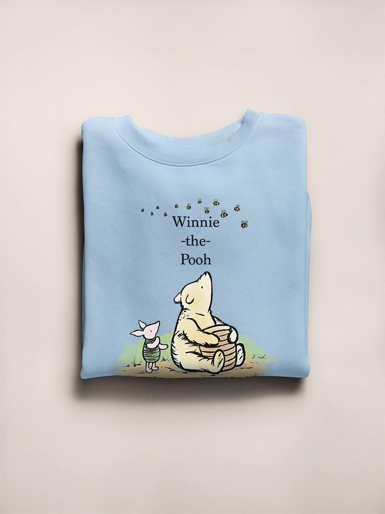 Pooh Bear And Bumblebees Hoodie or Sweatshirt -SmartPrintsInk Designs