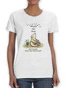 Pooh Bear And Bumblebees T-shirt -SmartPrintsInk Designs