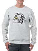 Bear In A Good Mood Sweatshirt -Smartprintsink Designs