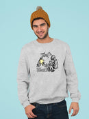 Bear In A Good Mood Sweatshirt -Smartprintsink Designs