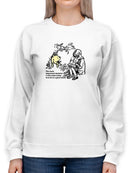 Bear In A Good Mood Sweatshirt -Smartprintsink Designs
